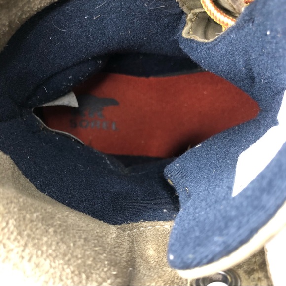 Sorel Mens Sz11 Green/Brown Cheyenne Waterproof Lace Duck Boot - Picture 11 of 14